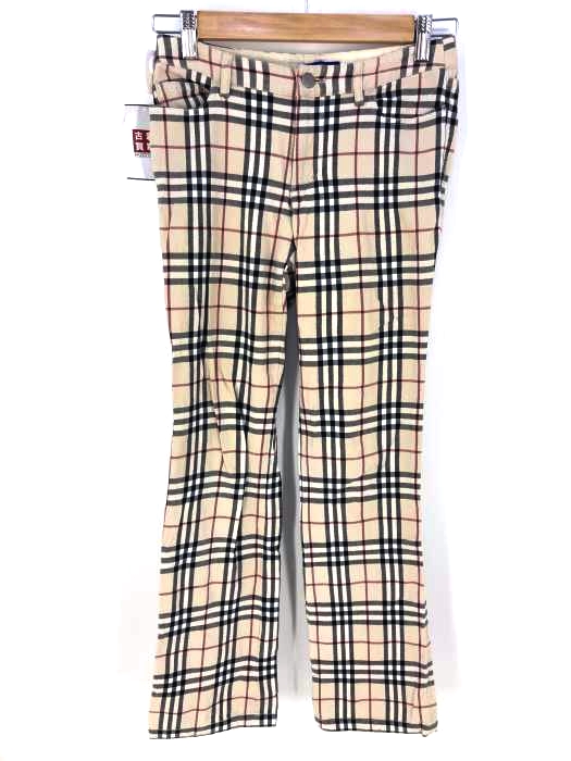 BURBERRY LONDON BLUE LABEL（バーバリーロンドンブルーレーベル） ノバチェック レディース パンツ