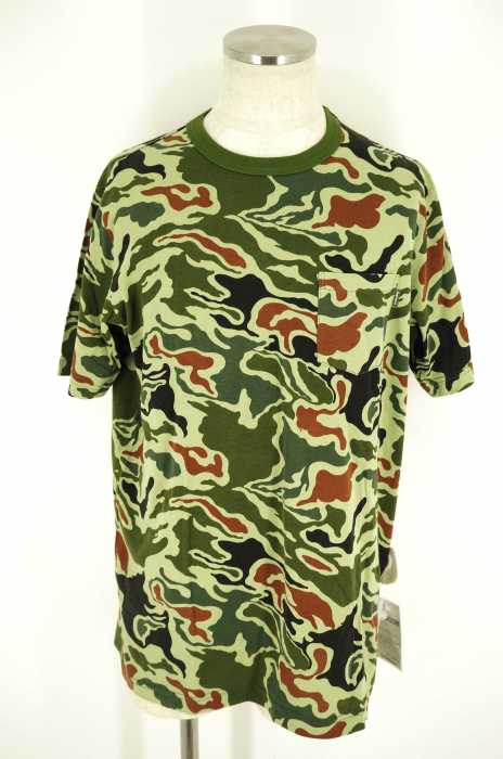 Supreme (シュプリーム) カモ柄ポケットTシャツ メンズ トップス
