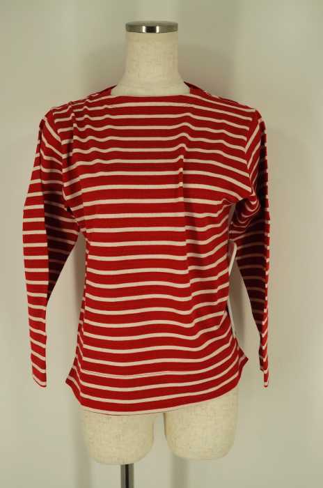 ACROSS THE VINTAGE （） ボーダーバスクシャツ レディース トップス