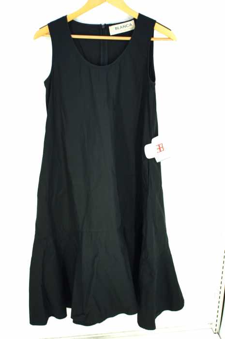 BLANCA milano italy（ブランカ） ベルト付きフレアワンピース レディース ワンピース