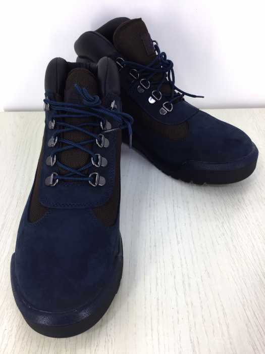Timberland (ティンバーランド) ウォータープルーフ レザー&ファブリック ミッド フィールド ブーツ メンズ シューズ