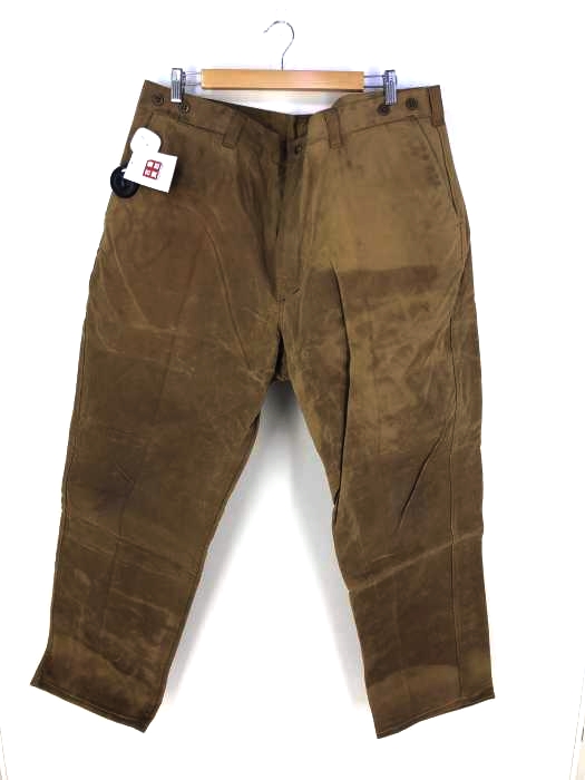FILSON(フィルソン) USA製 オイルド ハンティングパンツ サスペンダーボタン付き メンズ パンツ