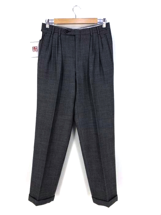 CANALI() 4タックワイドスラックス メンズ パンツ