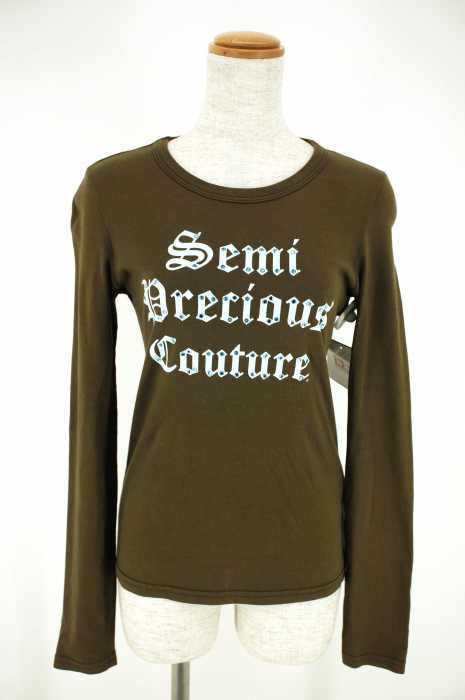 JUICY COUTURE （ジューシークチュール） スパンコール付プリントカットソー レディース トップス