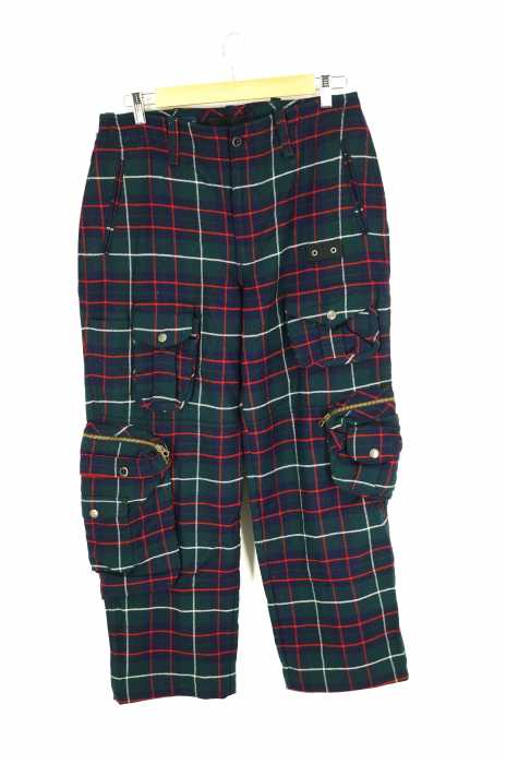 Polo by RALPH LAUREN （ポロバイラルフローレン） ウールチェックカーゴパンツ メンズ パンツ