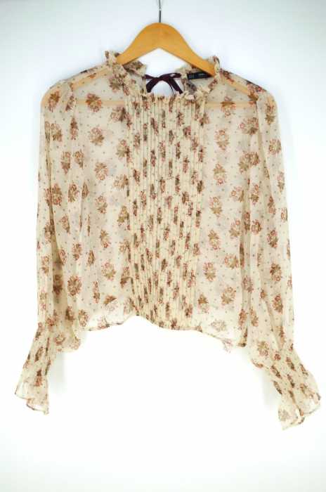 ZARA BASIC (ザラベーシック) シフォン レディース トップス
