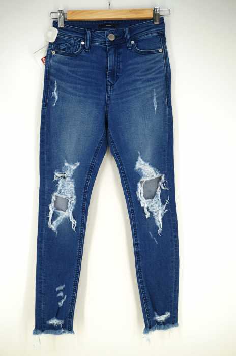 EMODA (エモダ) カットオフダメージ加工スキニーデニムパンツ EMODA (エモダ) カットオフダメージ加工スキニーデニムパンツ