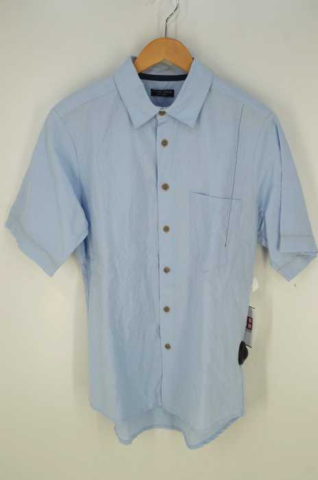 FRANK LEDER(フランクリーダー) MADE IN GERMANY ドイツ製 FUNDAMENT LAUNDERED COTTON / LINEN SHORT SHIRT リネンシャツ メンズ トップス