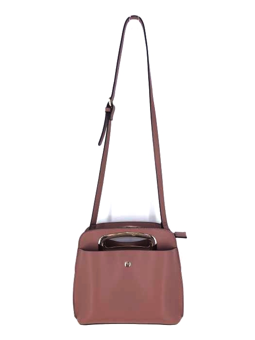 NATURAL BEAUTY BASIC（ナチュラルビューティーベーシック） オーバルメタルハンドルショルダー レディース バッグ