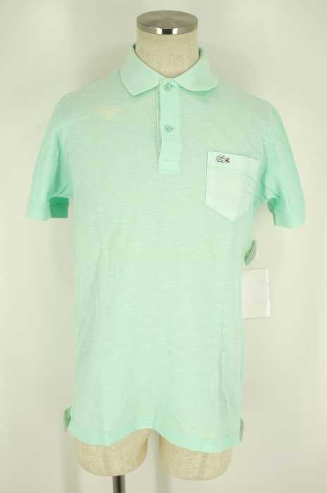 LACOSTE （ラコステ） 素材切替半袖ポロシャツ メンズ トップス