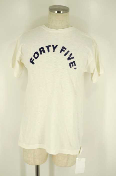 45rpm （フォーティーファイブアールピーエム） プリントTシャツ メンズ トップス