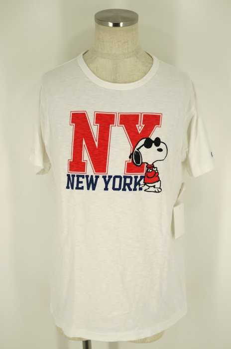 Champion (チャンピオン) スヌーピー NYC Tシャツ メンズ トップス