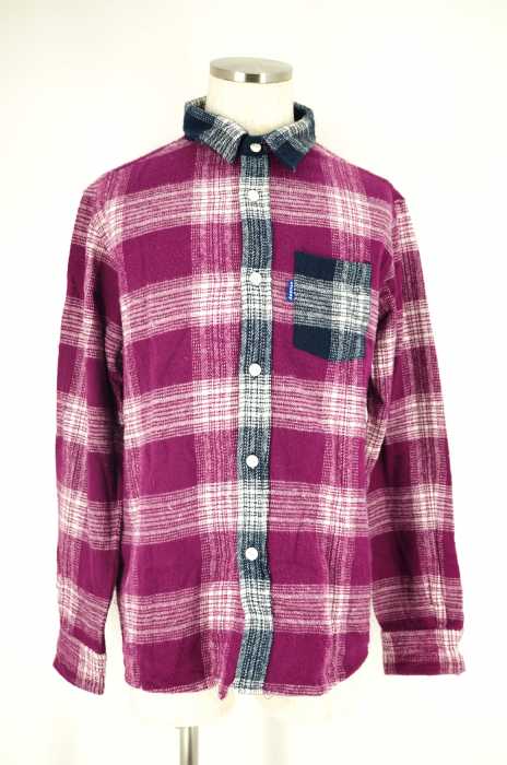 STUSSY （ステューシー） チェックネルシャツ メンズ トップス