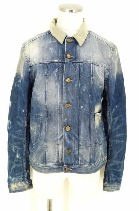 DIESEL （ディーゼル） コーデュロイ切替デニムジャケット メンズ アウター