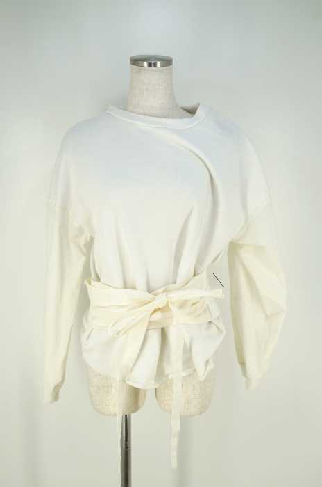 moussy （マウジー） SASHBELT SWEAT TOP レディース トップス