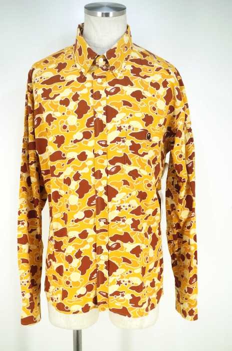 A BATHING APE （アベイシングエイプ） ボタンダウンシャツ メンズ トップス