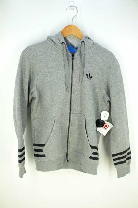 adidas Originals (アディダスオリジナルス) FULL ZIP HOODIE 裏起毛ジップアップパーカー メンズ トップス