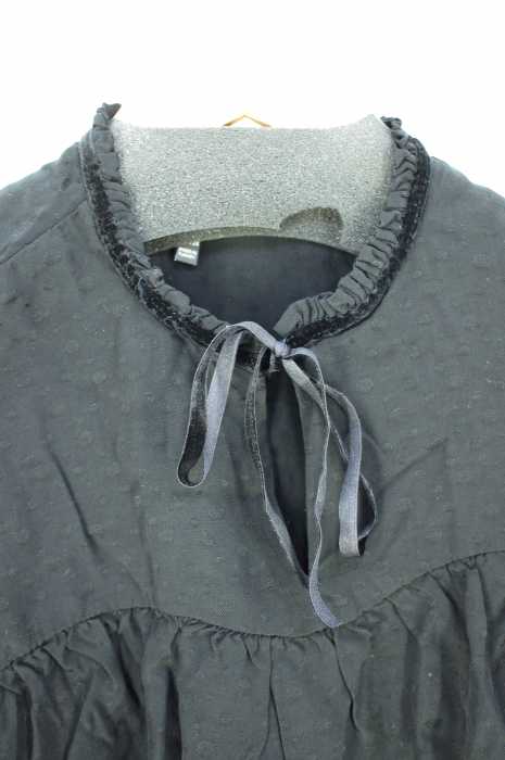 ZARA trafaluc(ザラトラファルック) 切替ドットブラウス レディース トップス