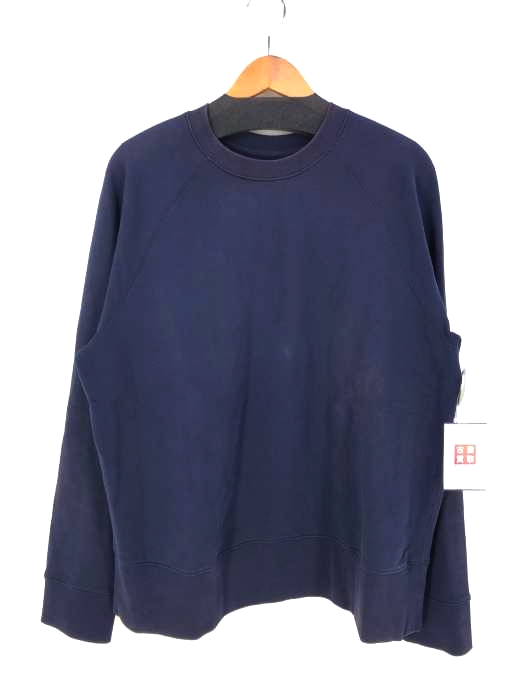 STUDIO NICHOLSON（スタジオニコルソン） FLEECEBACK MENS SWEATER メンズ トップス