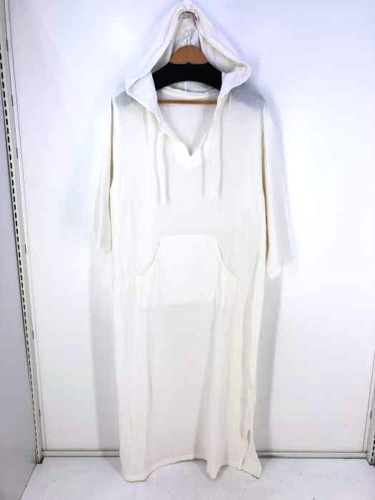 BEAMS BOY(ビームスボーイ) リネン メキシカン パーカ レディース ワンピース