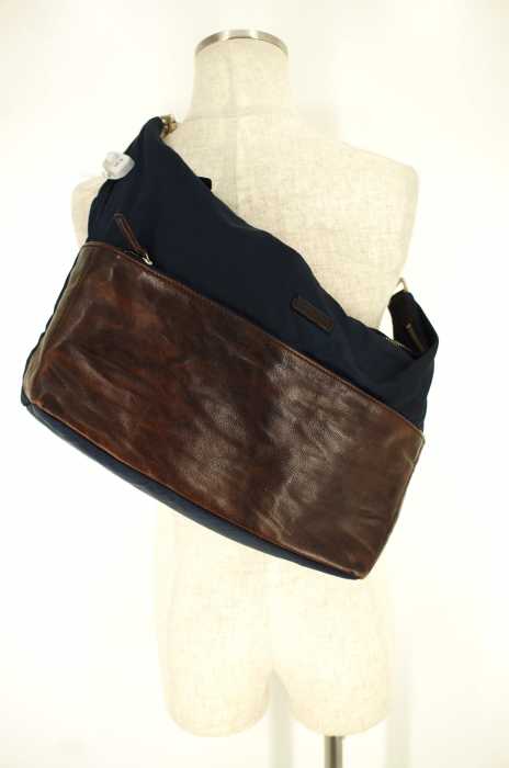 TOMORROWLAND×Daniel&Bob （トゥモローランド×ダニエルアンドボブ） 2WAY　JASMINEレザー切替ショルダーバッグ メンズ バッグ