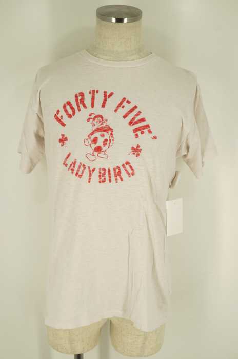 45rpm （フォーティーファイブアールピーエム） プリントTシャツ メンズ トップス