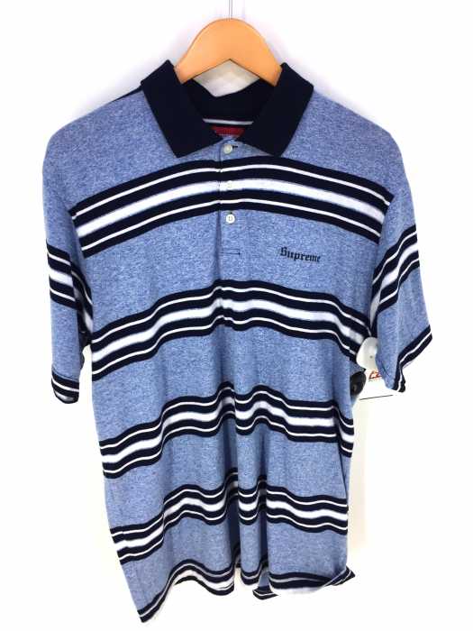 Supreme (シュプリーム) 17SS Striped Polo メンズ トップス