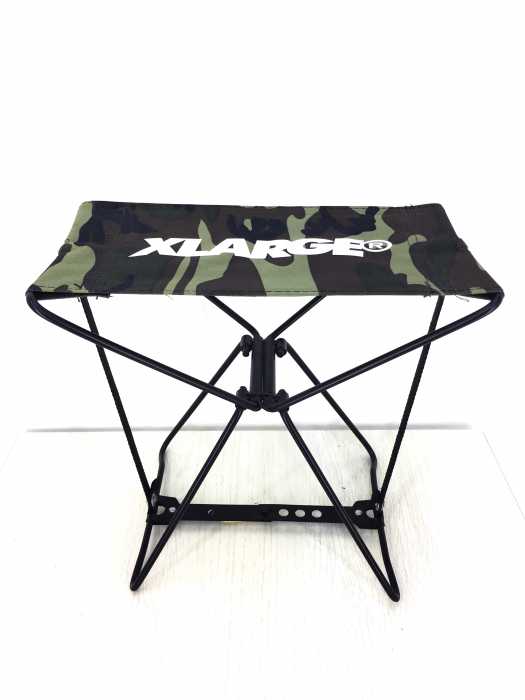 XLARGE(エクストララージ) ロゴ 折り畳み チェア メンズ ファッション雑貨
