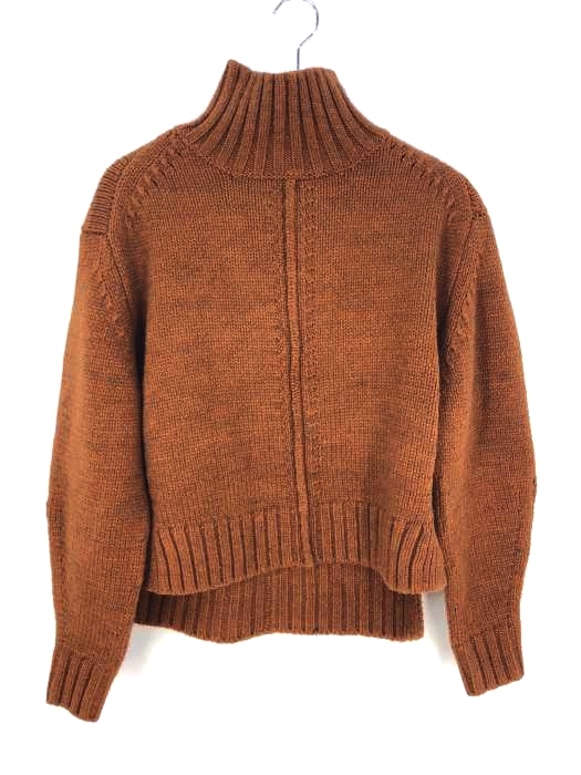moussy（マウジー） SIDE SLIT HIGH NECK KNIT レディース トップス