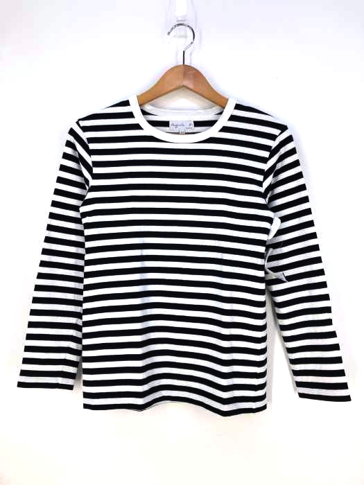 agnes b.（アニエスベー） ボーダーカットソー レディース トップス
