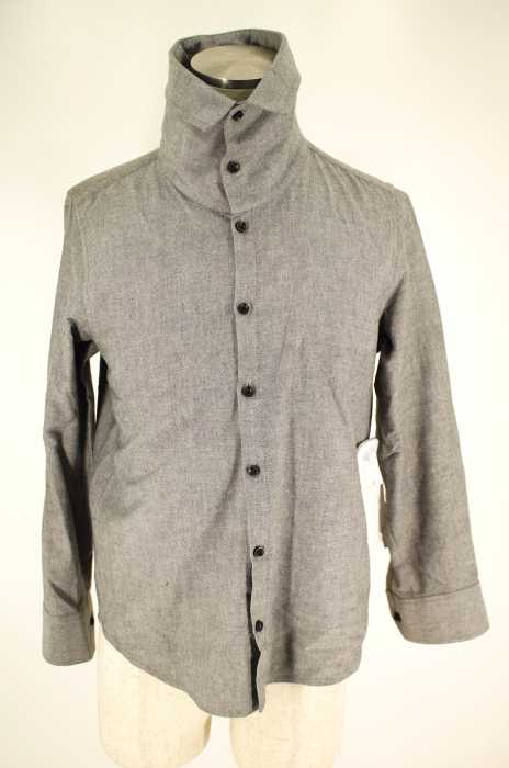 THE TEST 10AW TRIHELIX () ハイネックボタンシャツ メンズ トップス