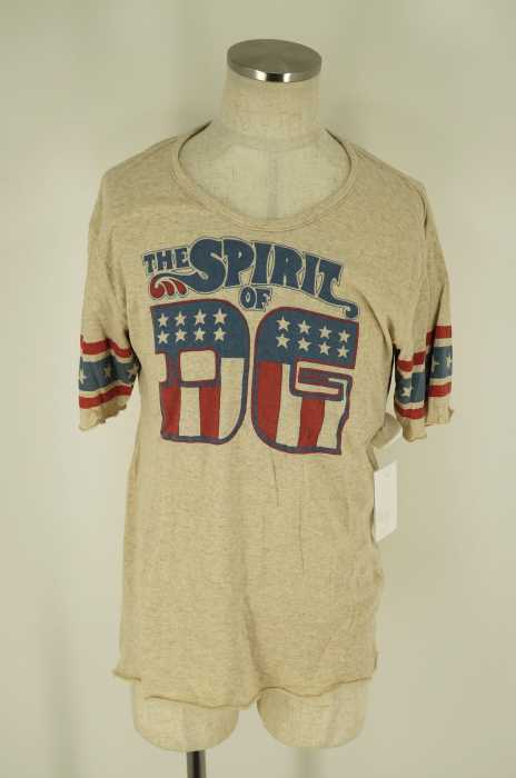 The DUFFER of ST.GEORGE(ザダファーオブセントジョージ) フロッキープリントTシャツ メンズ トップス