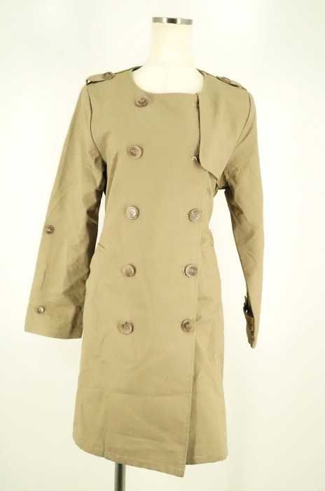 merry jenny　 14AW　ノーカラートレンチコート レディース トップス