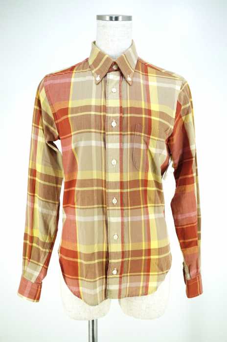 individualized shirts (インディヴィジュアライズドシャツ) チェック柄ボタンダウンシャツ レディース トップス