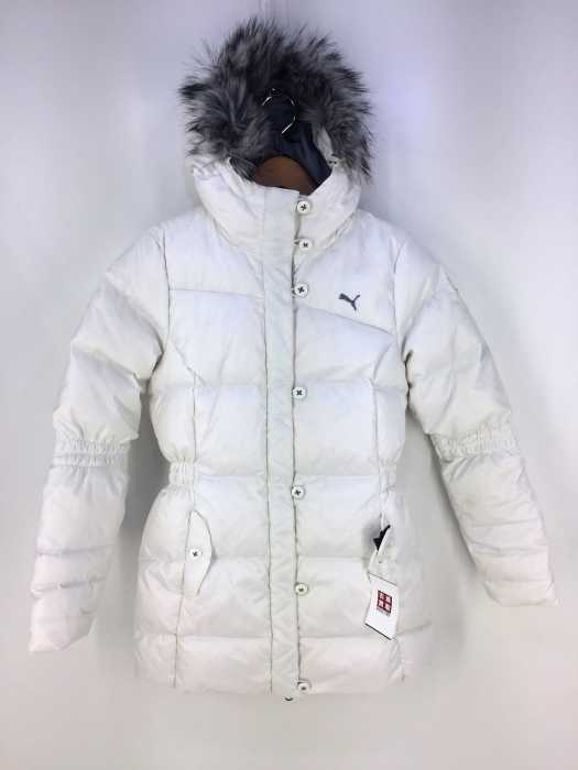 PUMA(プーマ) フェイクファー付き ダウン ジャケット レディース アウター