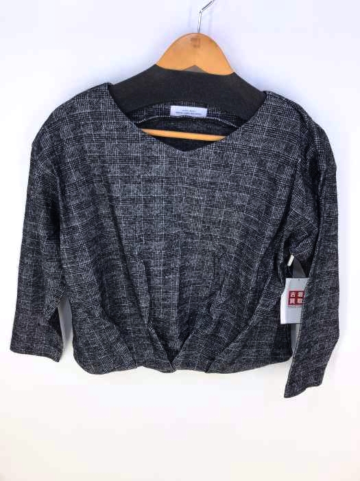 UNITED ARROWS green label relaxing(ユナイテッドアローズグリーンレーベルリラクシング) CS グレンチェック タック Vネック カットソー レディース トップス