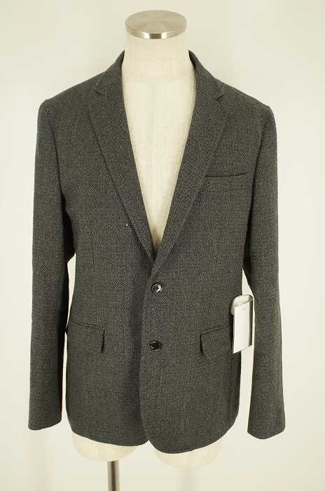UNITED ARROWS green label relaxing （ユナイテッドアローズグリーンレーベルリラクシング） 総柄ウール2Bテーラードジャケット メンズ アウター