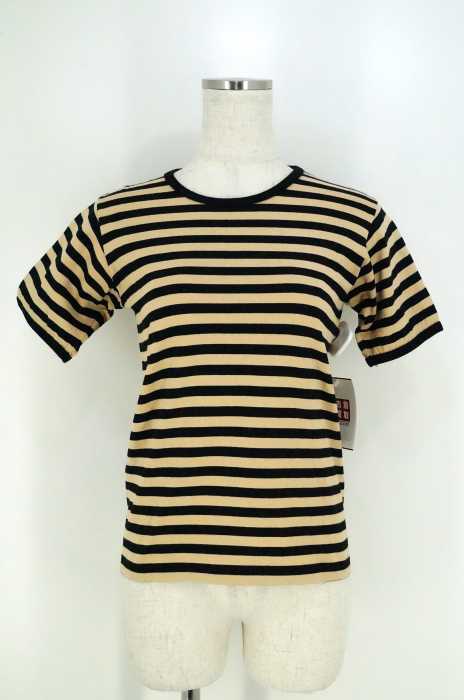 marimekko (マリメッコ) ボーダー柄 半袖Tシャツ カットソー レディース トップス