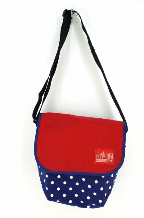 Manhattan Portage （マンハッタンポーテージ） ドット柄メッセンジャーバッグ レディース バッグ