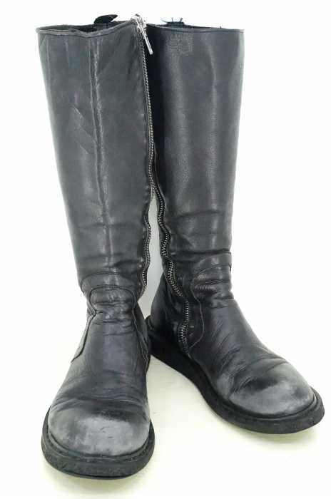 RICK OWENS (リックオウエンス) サイドジップロングブーツ メンズ シューズ