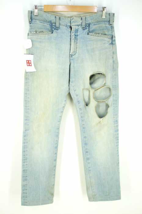 N.HOOLYWOOD×Lee(エヌハリウッドリー) ダメージ加工デニムパンツ メンズ パンツ