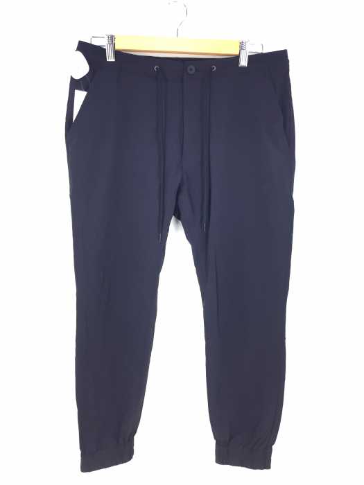 LANVIN en Bleu (ランバンオンブルー) ウールライク テーパード ストレッチジョガーパンツ メンズ パンツ