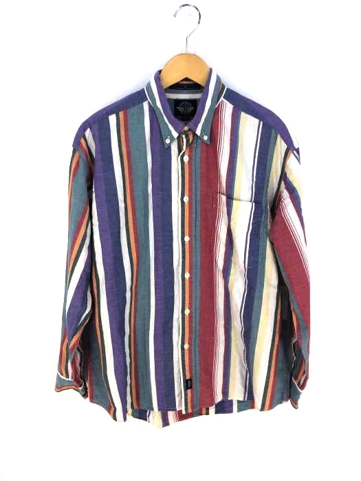 DOCKERS(ドッカーズ) マルチストライプBDシャツ メンズ トップス