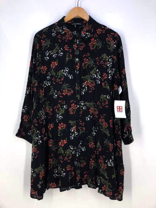 ZARA WOMAN（ザラ ウーマン） フラワープリントロングブラウス レディース トップス