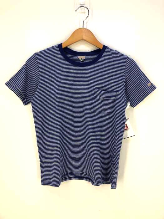 FilMelange（フィルメランジェ） ボーダーポケットTEE レディース トップス