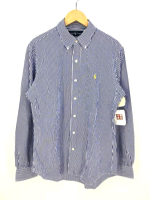 RALPH LAUREN（ラルフローレン） スリランカ製ストライプボタンダウンシャツ メンズ トップス