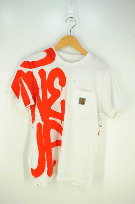 Carhartt × JUNYA WATANABE COMME des GARCONS MAN（カーハート ジュンヤワタナベコムデギャルソンマン） 1up プリントTシャツ　ペイント メンズ トップス