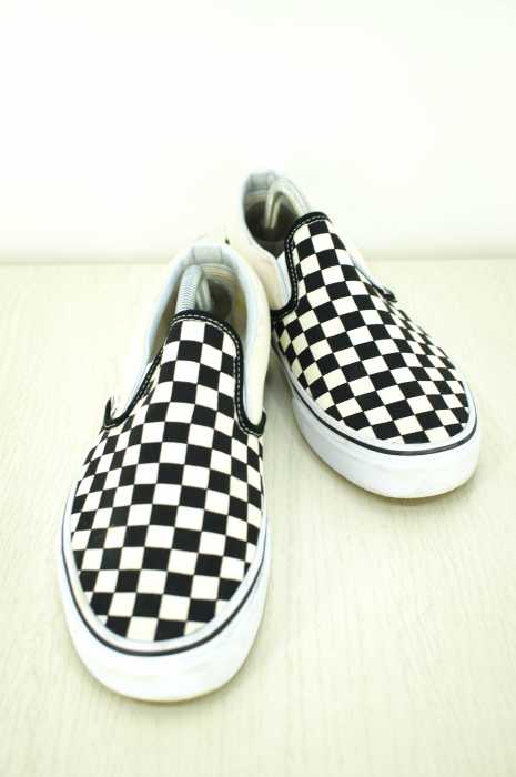 VANS （バンズ ） SLIP-ON スリッポン チェッカーフラッグ スニーカー メンズ シューズ