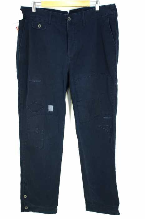 Rugby Ralph Lauren（ラグビーラルフローレン） パッチワーク　ダメージ加工 メンズ パンツ