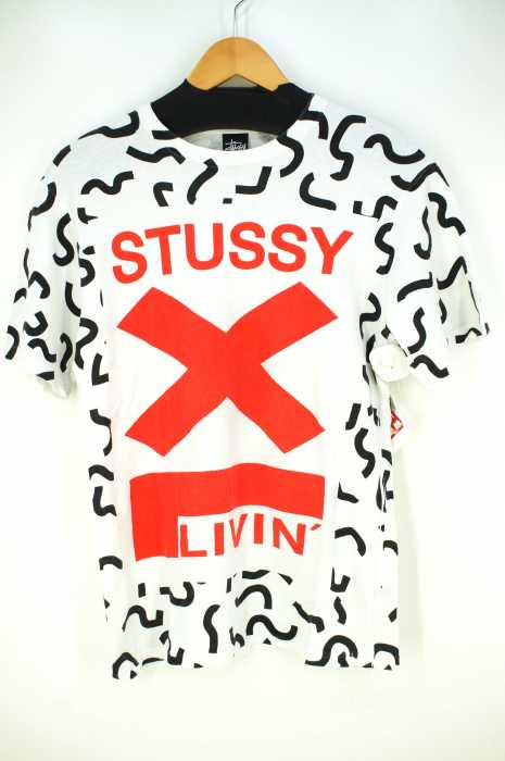 STUSSY （ステューシー） stussy×livin プリント メンズ トップス